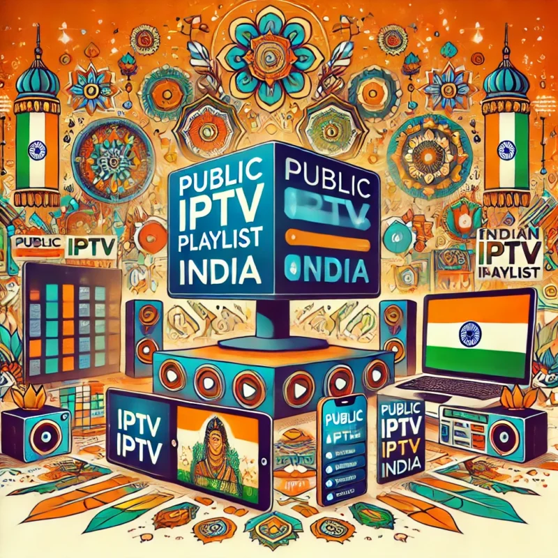 public iptv playlist india